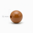 Bola Abaco 12mm Cafe Chocolate