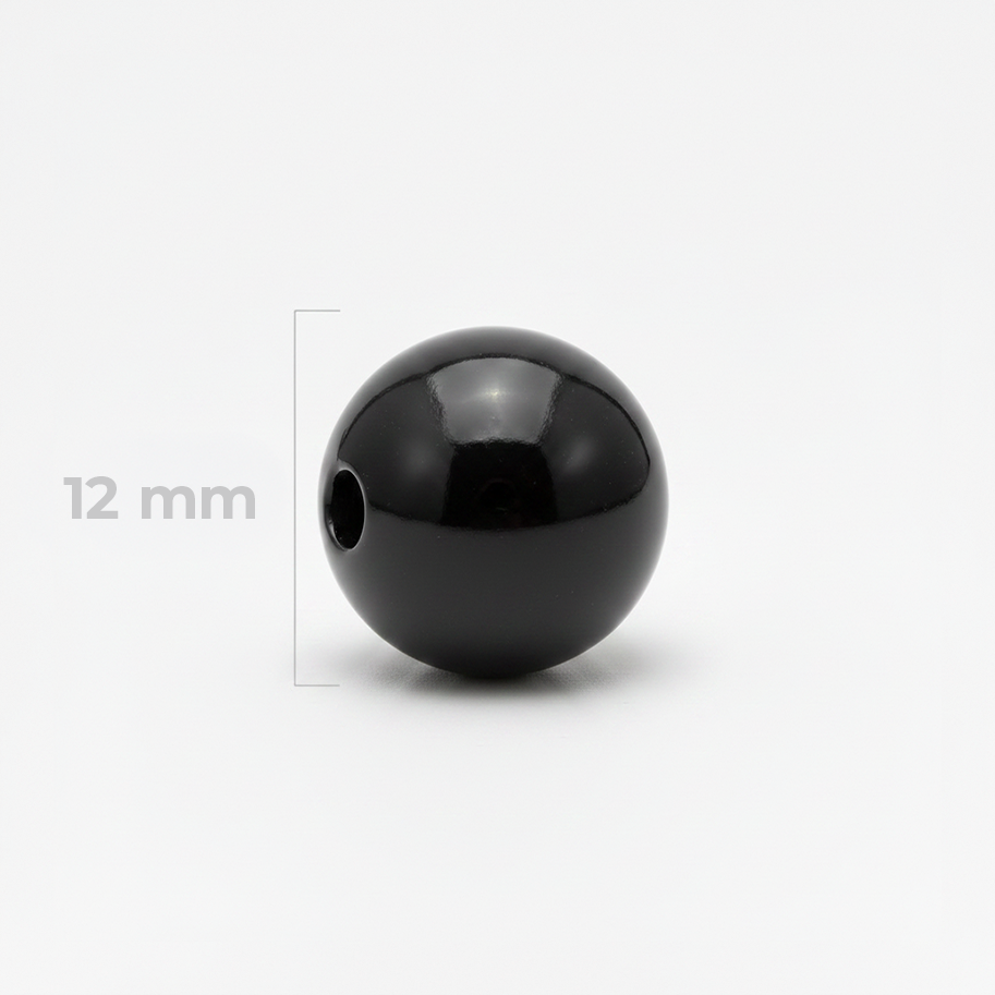 Bola Abaco 12mm Negra