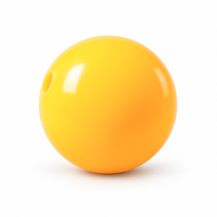 Bola Abaco 14mm Amarillo x Unidad