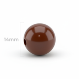 Bola Abaco 14mm Cafe x Unidad