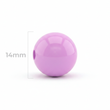 Bola Abaco 14mm Lila x Unidad