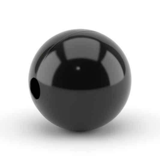 Bola Abaco 14mm Negro x Unidad