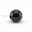 Bola Abaco 14mm Negro x Unidad