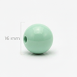 Bola Abaco 16mm Verde Pastel