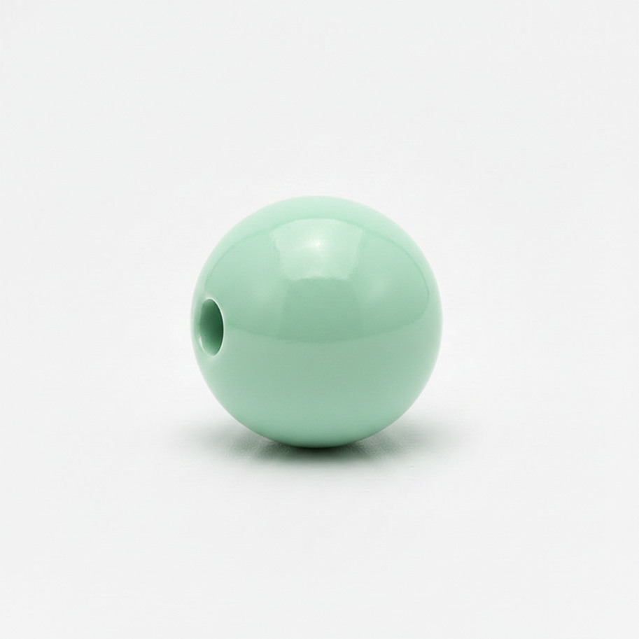 Bola Abaco 16mm Verde Pastel