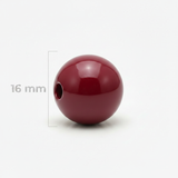 Bola Abaco 16mm Vino Tinto