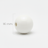 Bola Abaco 16mm Blanco