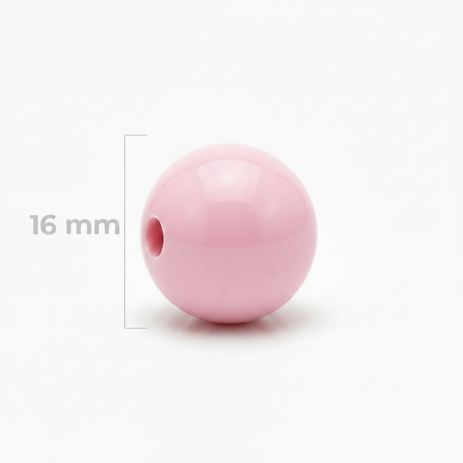 Bola Abaco 16mm Rosado