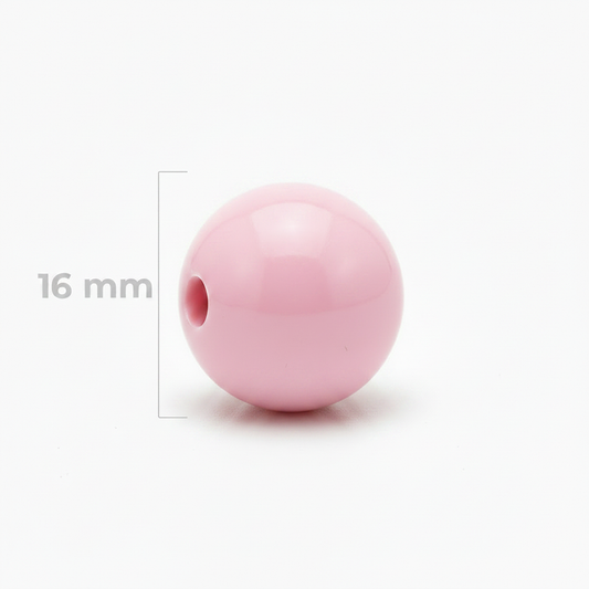 Bola Abaco 16mm Rosado