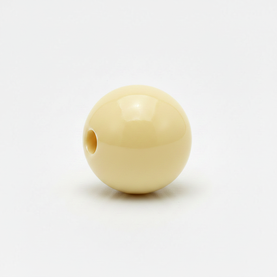 Bola Abaco 16mm Amarillo Pastel