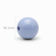 Bola Abaco 16mm Azul Bebé