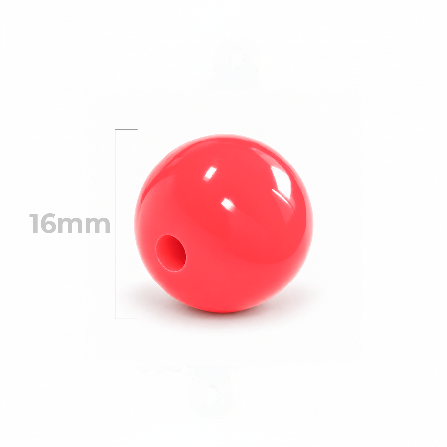 Bola Abaco 16mm Frambuesa