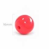 Bola Abaco 16mm Frambuesa