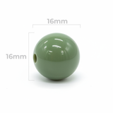 Bola Abaco 16mm verde militar