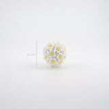 Bola Pasador Flores 02 Porcelanicron