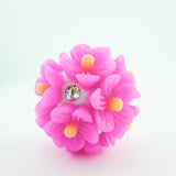 Bola Pasador Flores 05 Porcelanicron