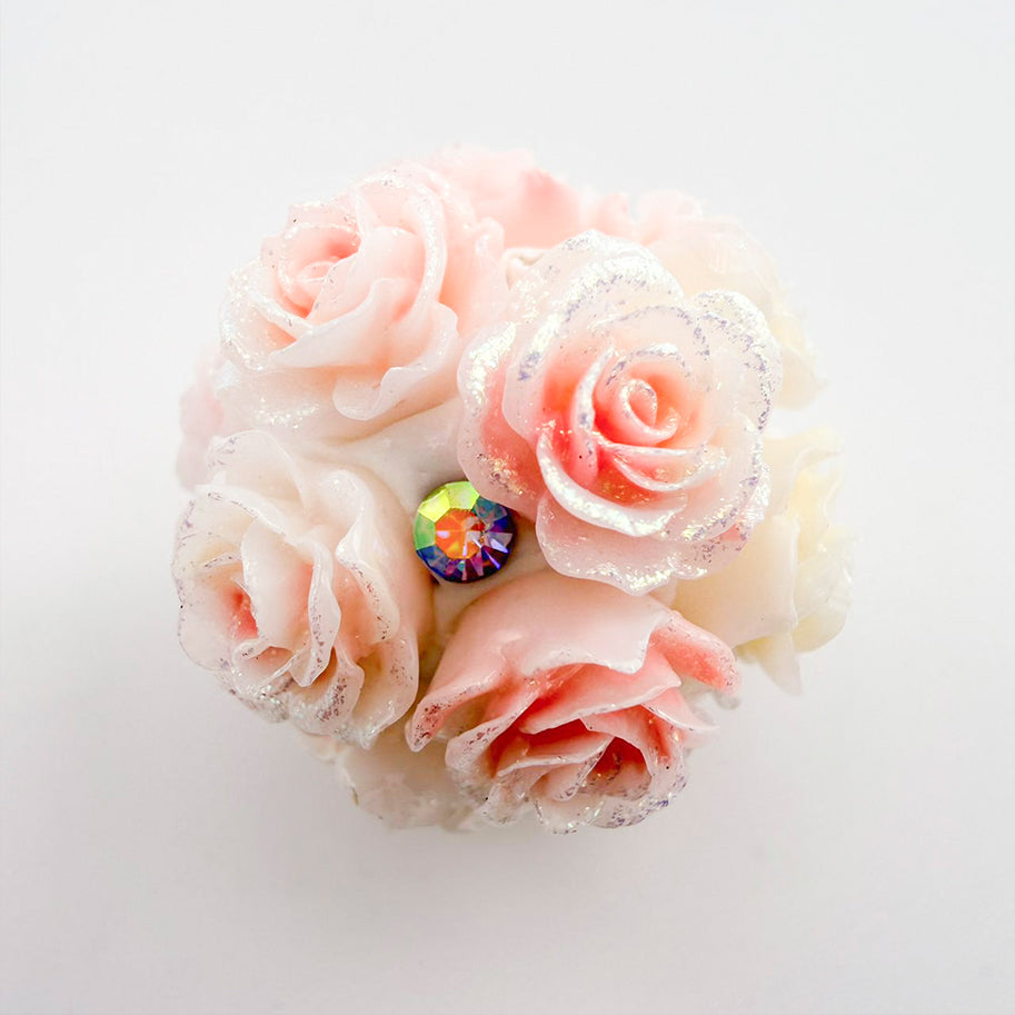 Bola Pasador Flores 06 Porcelanicron