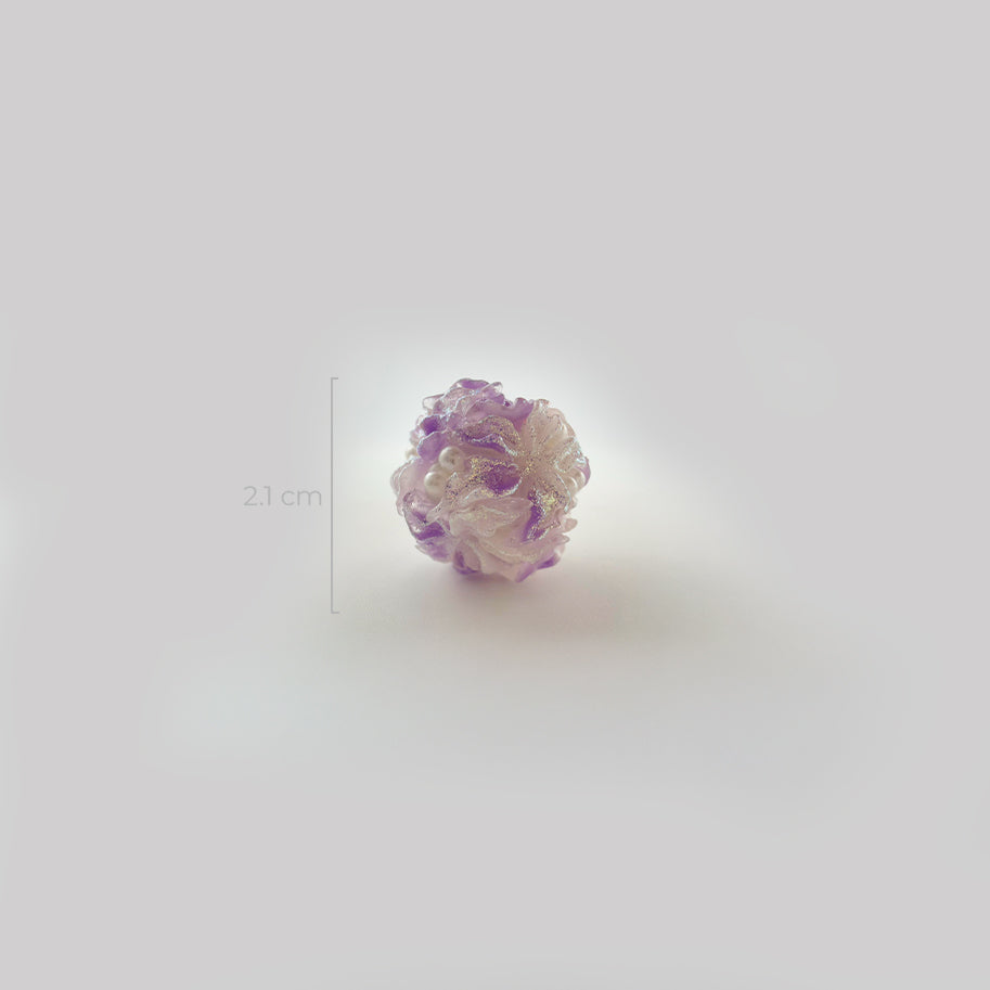 Bola Pasador Flores 09 Porcelanicron