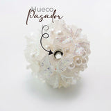 Bola Pasador Flores 14 Porcelanicron
