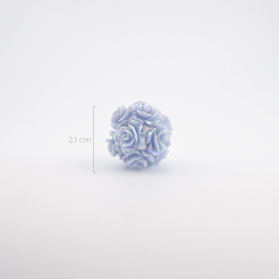 Bola Pasador Flores 15 Porcelanicron