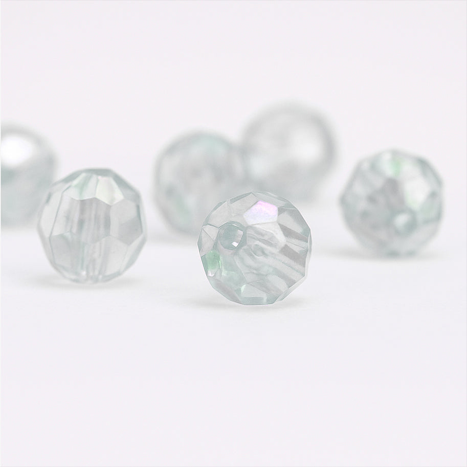 Bola Faceteada Blanco Boreal 8mm