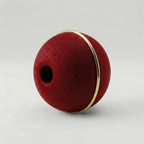 Bola Neopreno 1 Argolla Delgada Dorada / Rojo