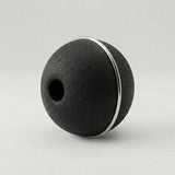 Bola Neopreno 1 Argolla Delgada Plateada / Negro