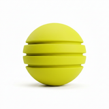 Bola Neopreno 1 Tono 3 Rayas / Amarillo Neón