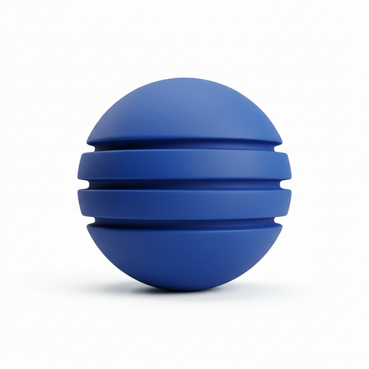 Bola Neopreno 1 Tono 3 Rayas / Azul Pitufo