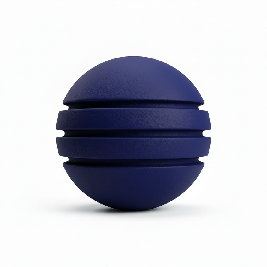 Bola Neopreno 1 Tono 3 Rayas / Azul Tomy