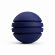 Bola Neopreno 1 Tono 3 Rayas / Azul Tomy