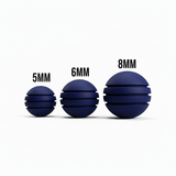 Bola Neopreno 1 Tono 3 Rayas / Azul Tomy