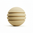 Bola Neopreno 1 Tono 3 Rayas / Beige Claro