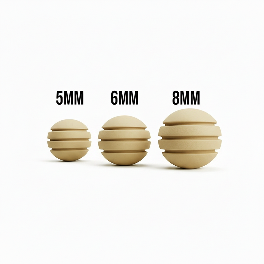 Bola Neopreno 1 Tono 3 Rayas / Beige Claro