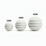 Bola Neopreno 1 Tono 3 Rayas / Blanco