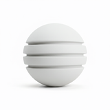 Bola Neopreno 1 Tono 3 Rayas / Blanco