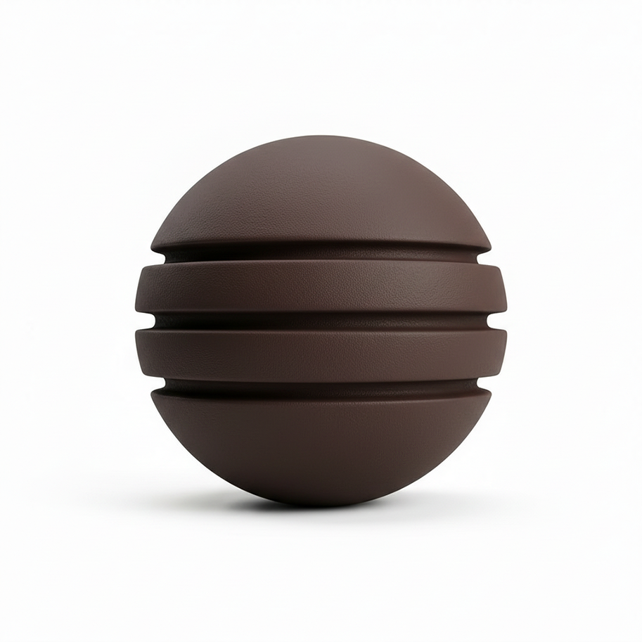 Bola Neopreno 1 Tono 3 Rayas / Café