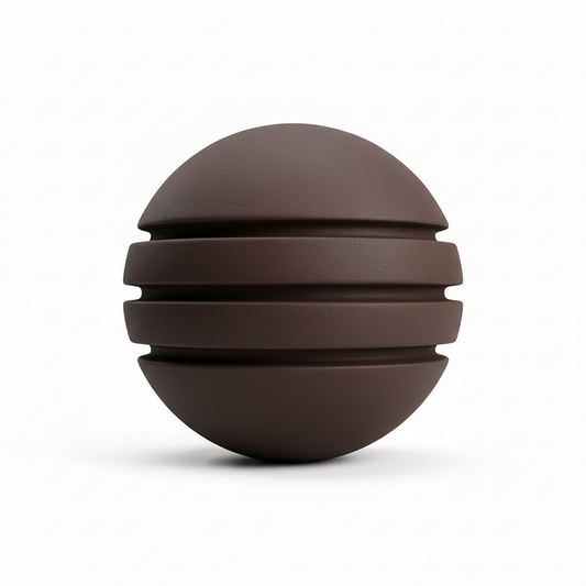 Bola Neopreno 1 Tono 3 Rayas / Café