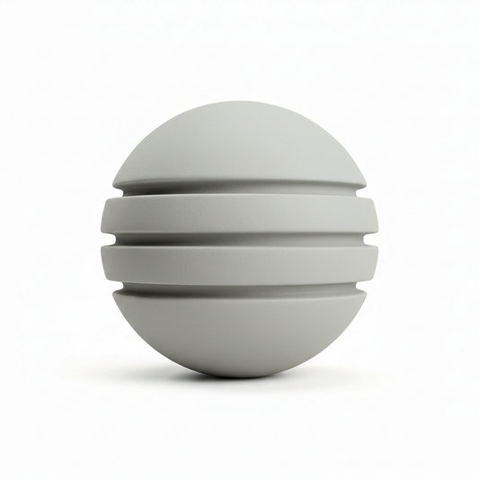 Bola Neopreno 1 Tono 3 Rayas / Gris Claro