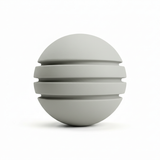 Bola Neopreno 1 Tono 3 Rayas / Gris Claro