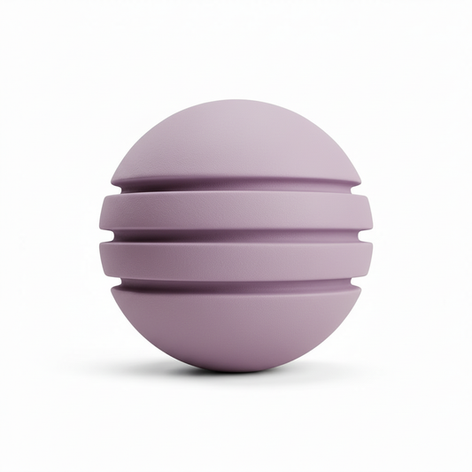 Bola Neopreno 1 Tono 3 Rayas / Lila