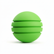 Bola Neopreno 1 Tono 3 Rayas / Verde Neón