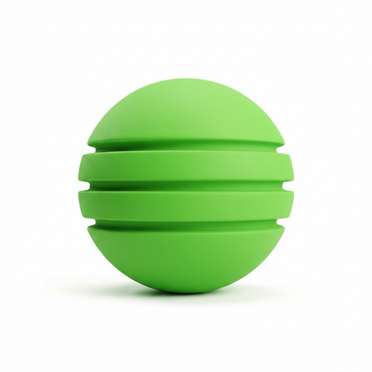 Bola Neopreno 1 Tono 3 Rayas / Verde Neón
