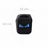 Bolso Mediano con Pantalla led Negro
