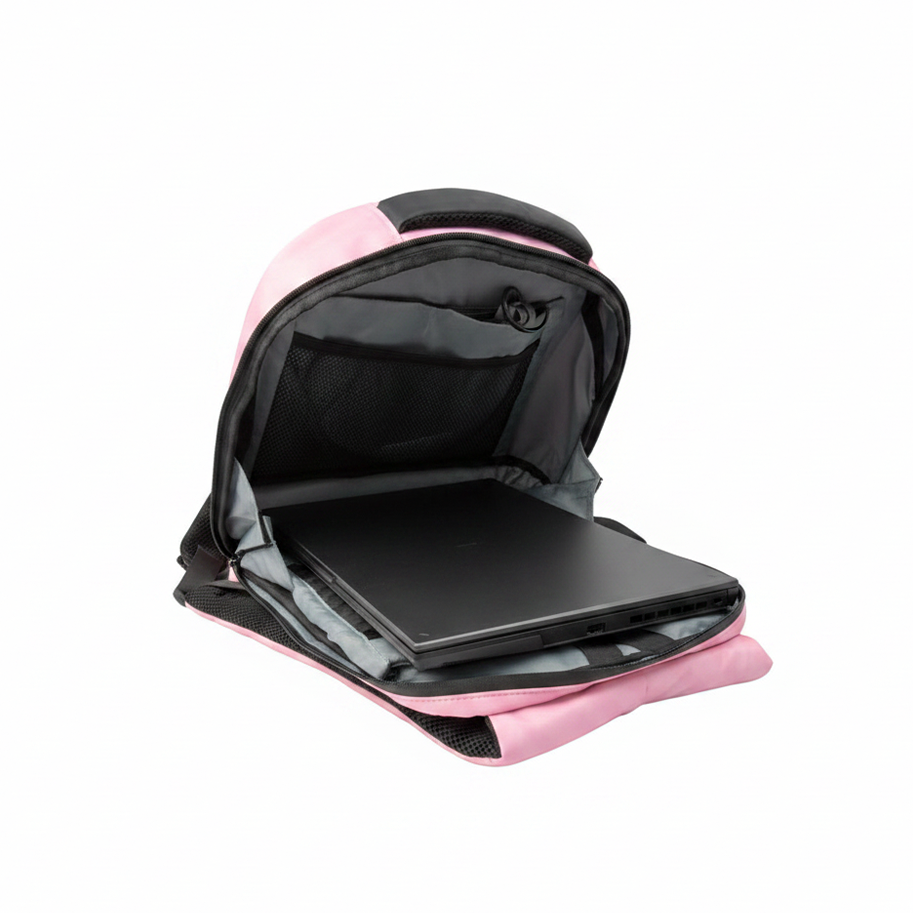 Bolso Mediano con Pantalla led Rosado