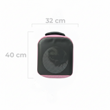 Bolso Mediano con Pantalla led Rosado
