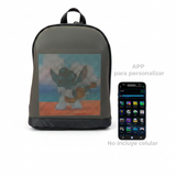 Bolso Pequeño Pantalla led Negro
