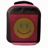 Bolso Mediano con Pantalla led Rosado