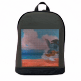 Bolso Pequeño Pantalla led Negro