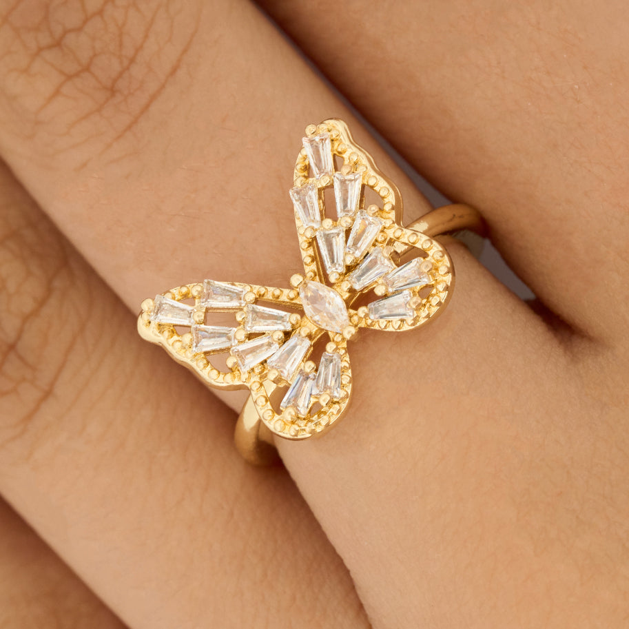 Anillo C #54 Rodinado